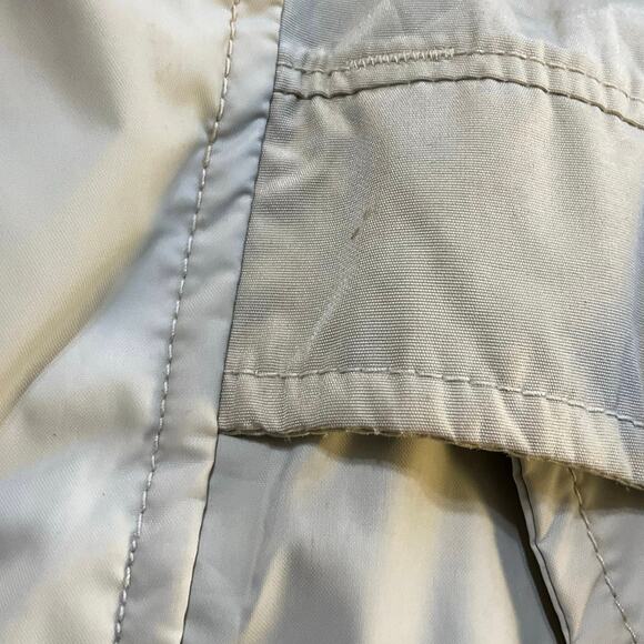 Vintage Columbia Omni Tech Khaki Zip Front Jacket Waterproof Breathable Size L - Picture 14 of 14